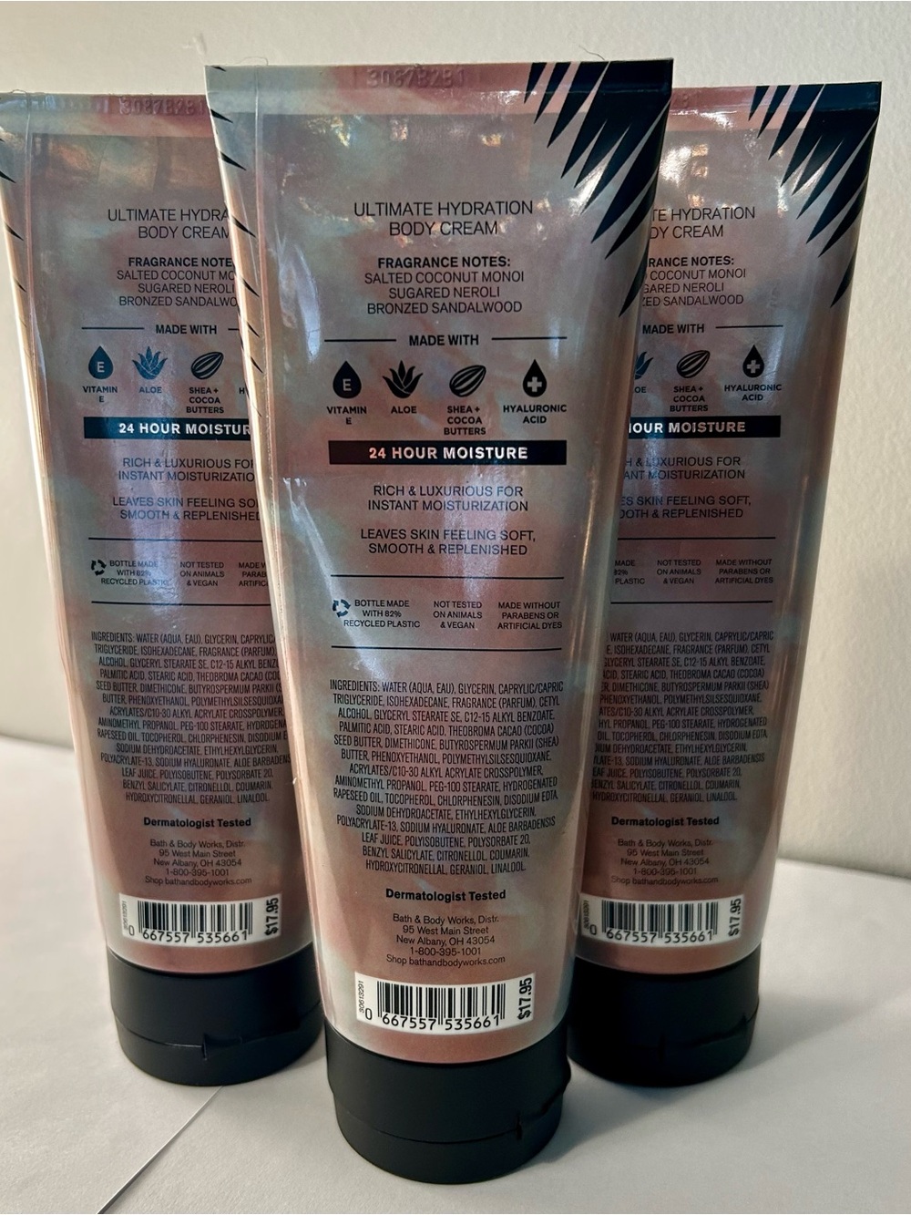 Rare Bath & Body Works Coco Paradise Ultimate Hydration Body Cream - Picture 2 of 3